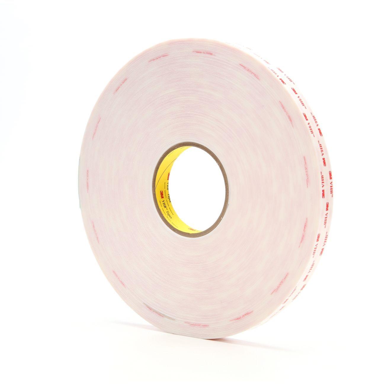 3M 3M 7000123344 Vhb Foam Tape 4930 White 0.75in X 72yd 25mil