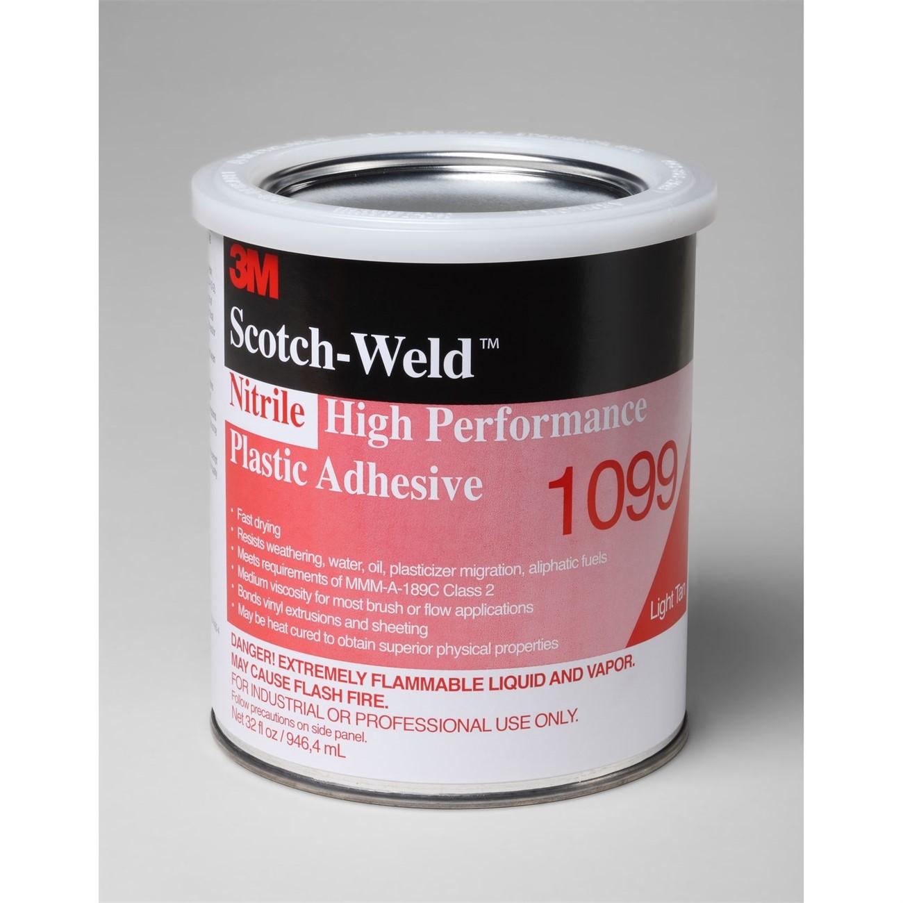 3M 3M 7000000797 Plastic Adhesive 1099 Tan 1 Quart