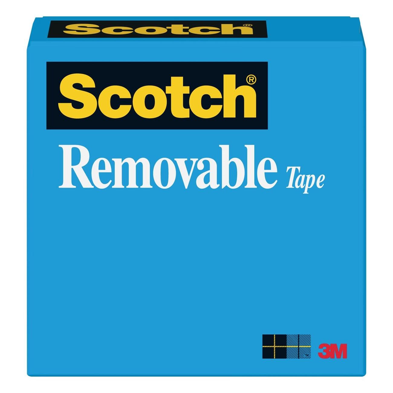3M 3M 7010338319 Removable Matte Tape 1 Inch X 2592 Inches