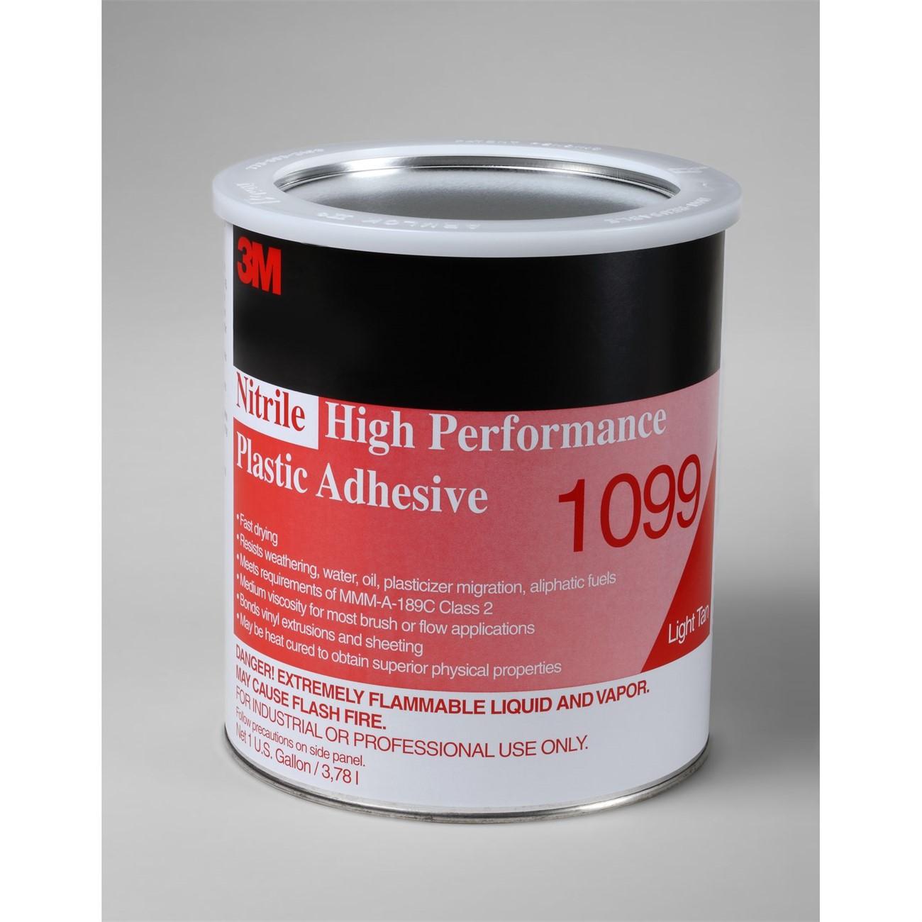 3M 3M 7000121198 Plastic Adhesive 1099 Tan 1 Gallon