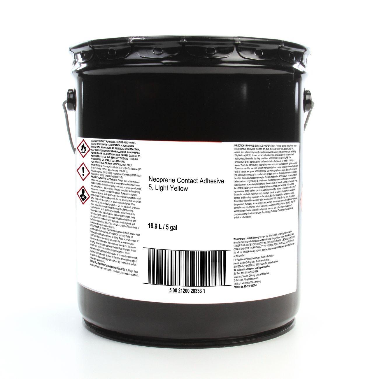 3M 3M 7010367231 Neoprene Contact Adhesive 5 Gallon