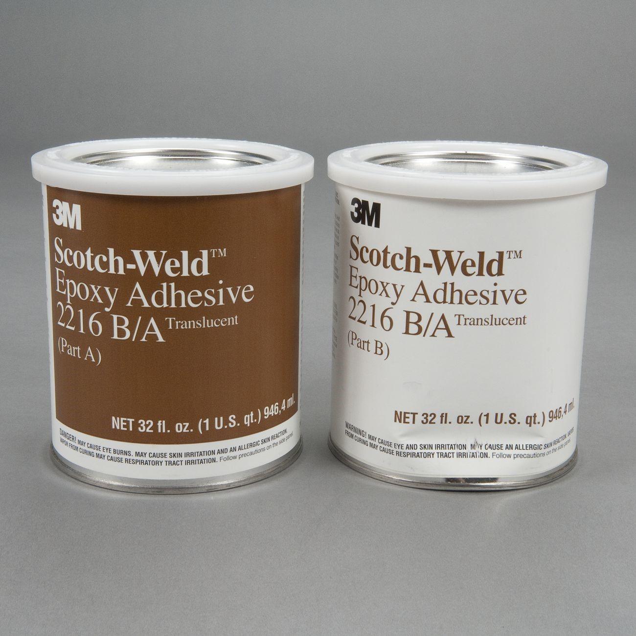 3M 3M 7000000861 Scotch-weld Epoxy Adhesive 2216 1 Qt Kit
