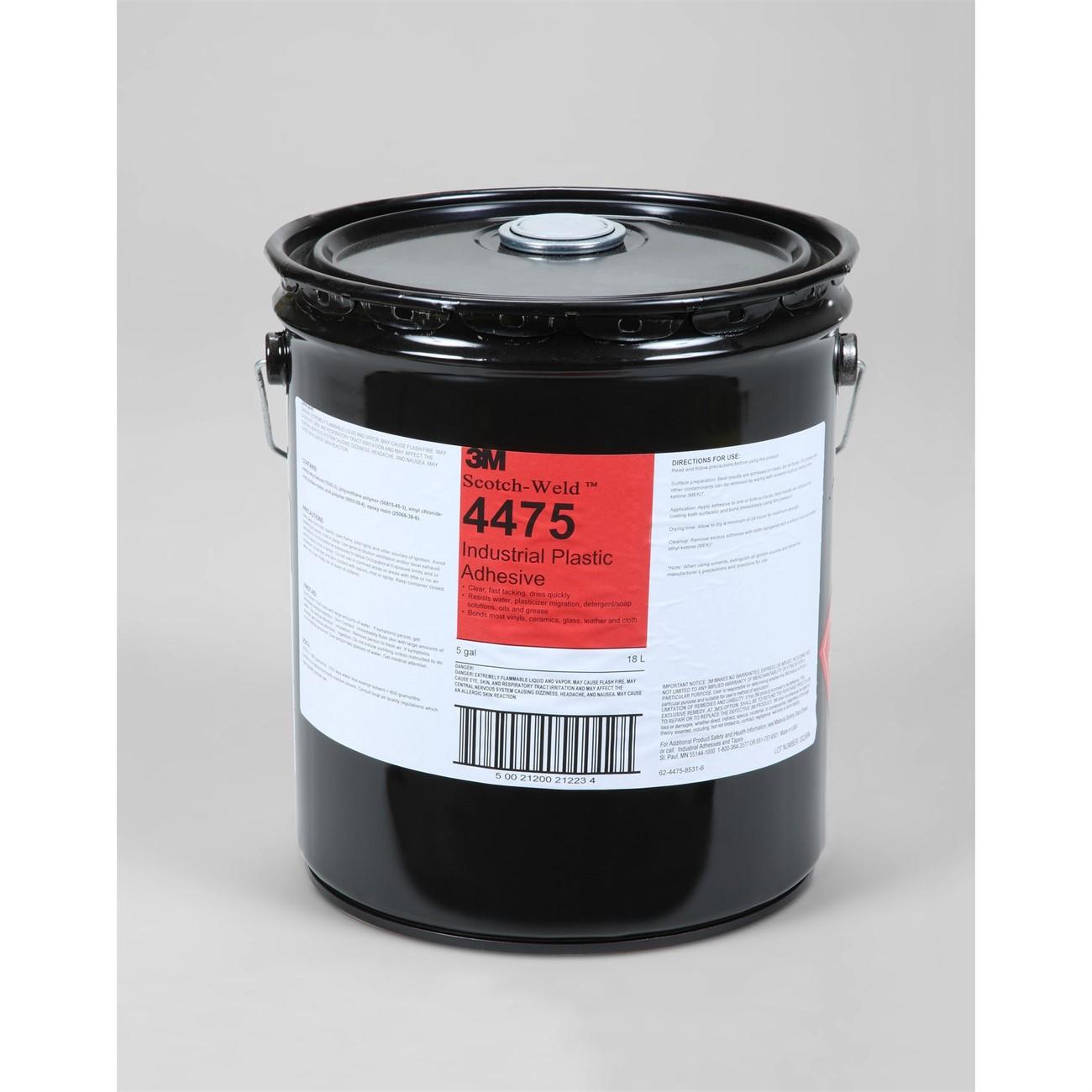 3M 3M 7000000921 Industrial Plastic Adhesive 4475 Clear