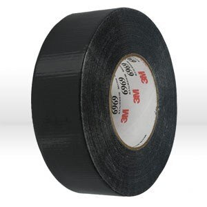 3M 3M 7000001232 Black Duct Tape 48mm X 54.8m 10.7 Mil