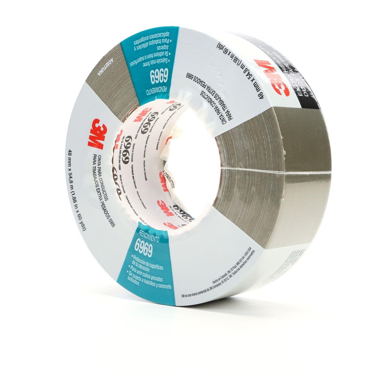 3M 3M 7000123814 Extra Heavy Duty Duct Tape 48mm 10.7 Mil