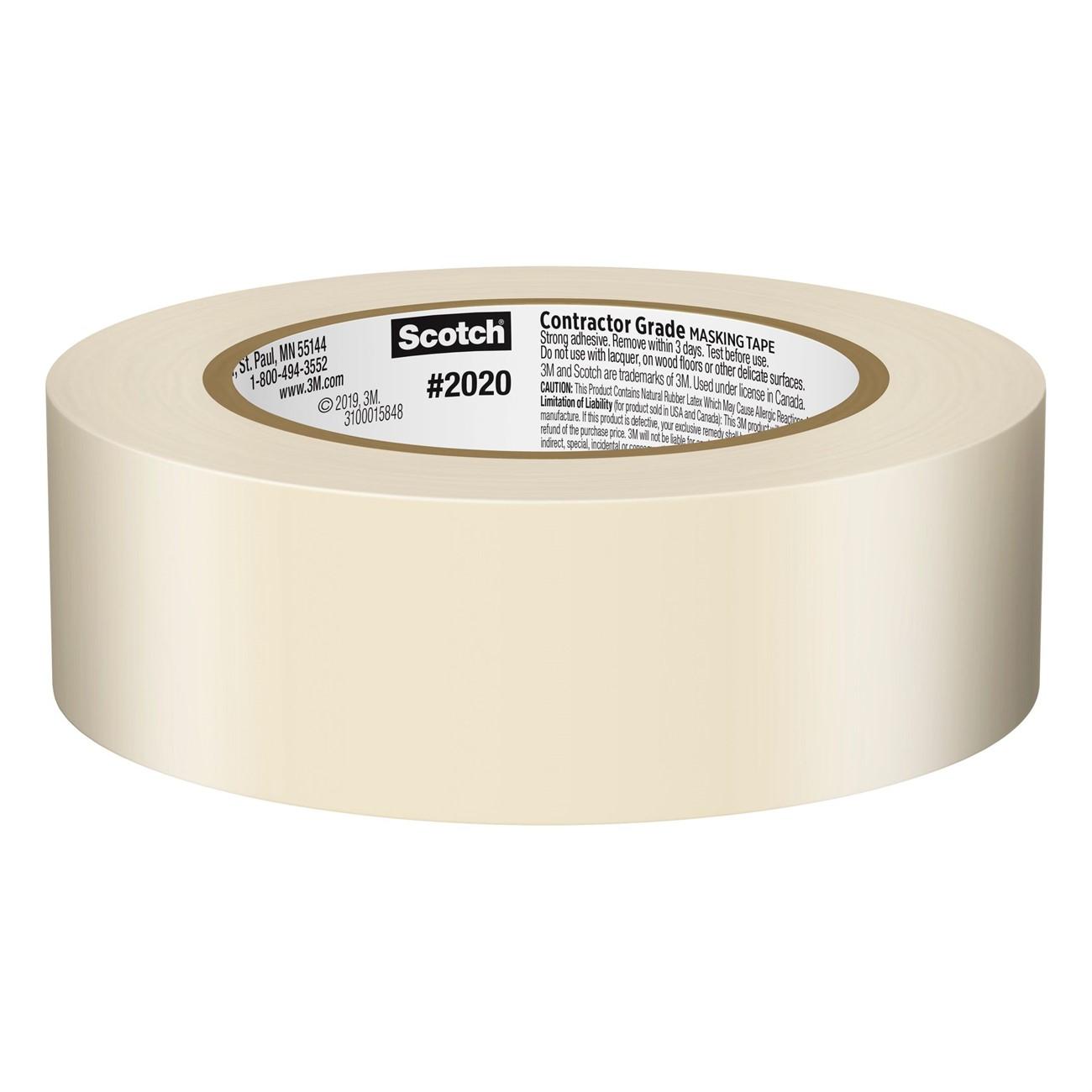 3M 3M 7000126652 Masking Tape 1.41 in X 60.1 Yd Tan