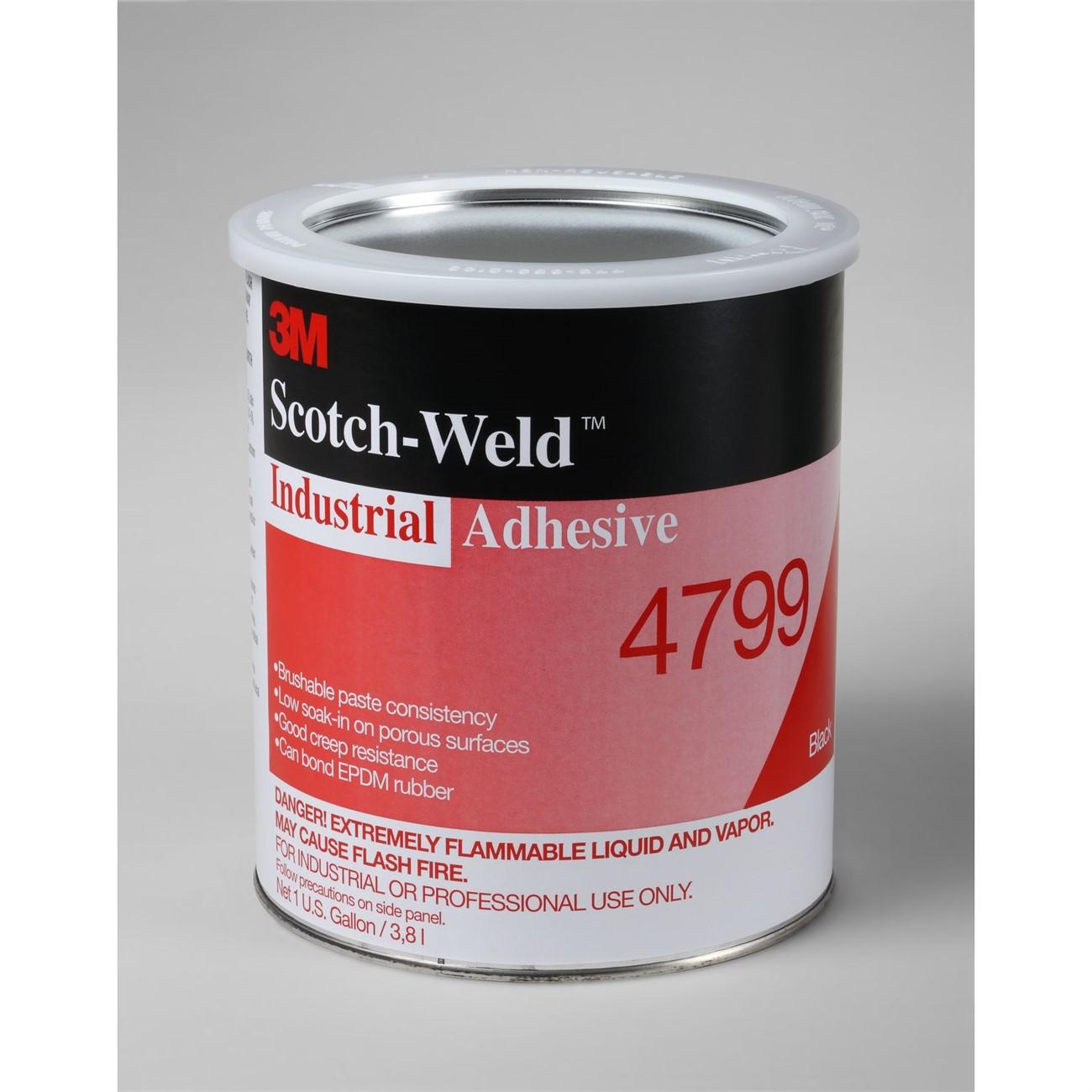3M 3M 7000000927 Industrial Adhesive 4799 Black 1 Gallon