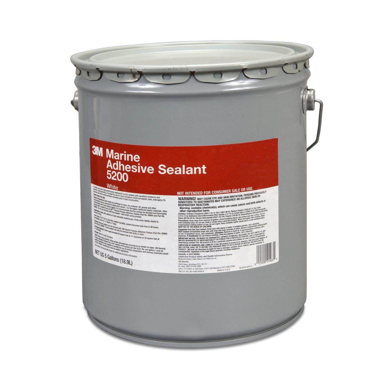 3M 3M 7010325698 Marine Adhesive Sealant White