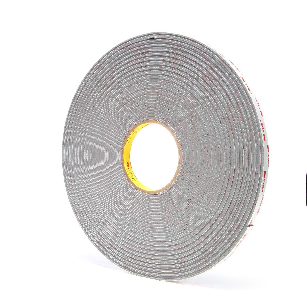 3M 3M 7000123591 Vhb Tape 4956 Gray 0.5in X 36yd 62 Mil