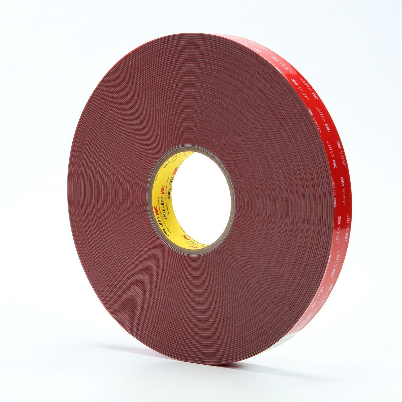 3M 3M 7010334234 Vhb Acrylic Foam Tape 25 Mil 1 in X 72 Yd