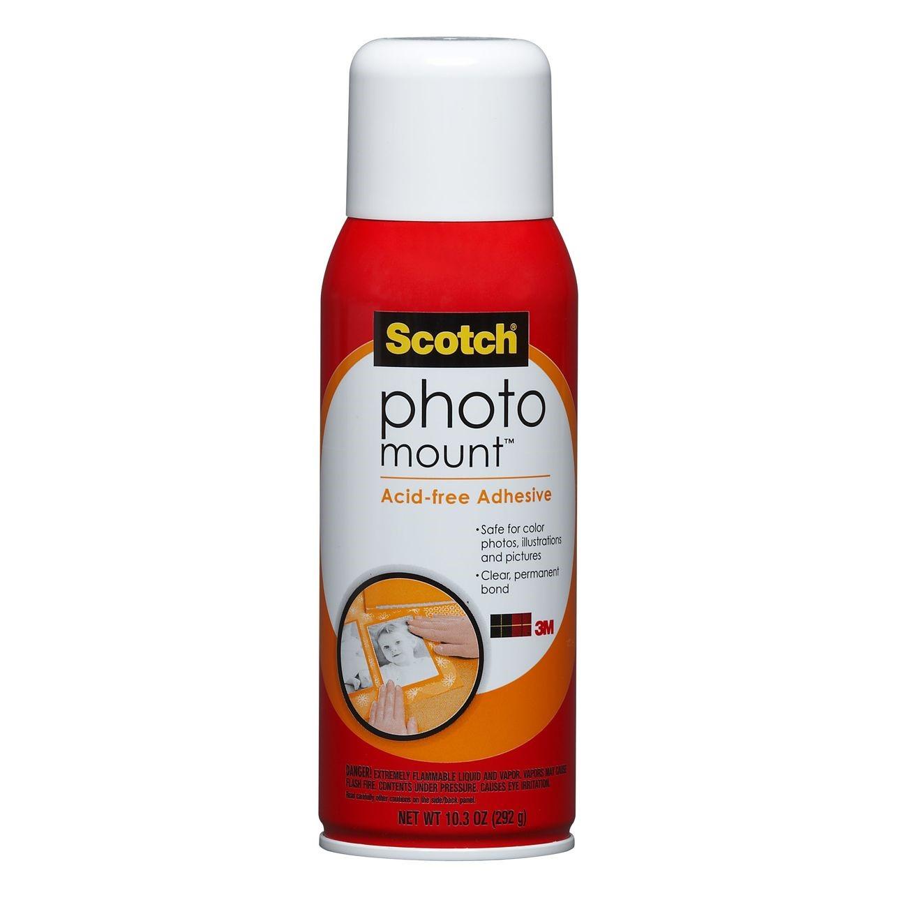 3M 3M 7000144667 Photo Mount Adhesive Spray 10.3 Oz