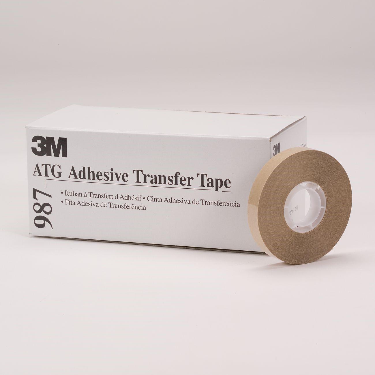 3M 3M 7000028924 Atg 987 Adhesive Transfer Tape 0.25in X 36yd