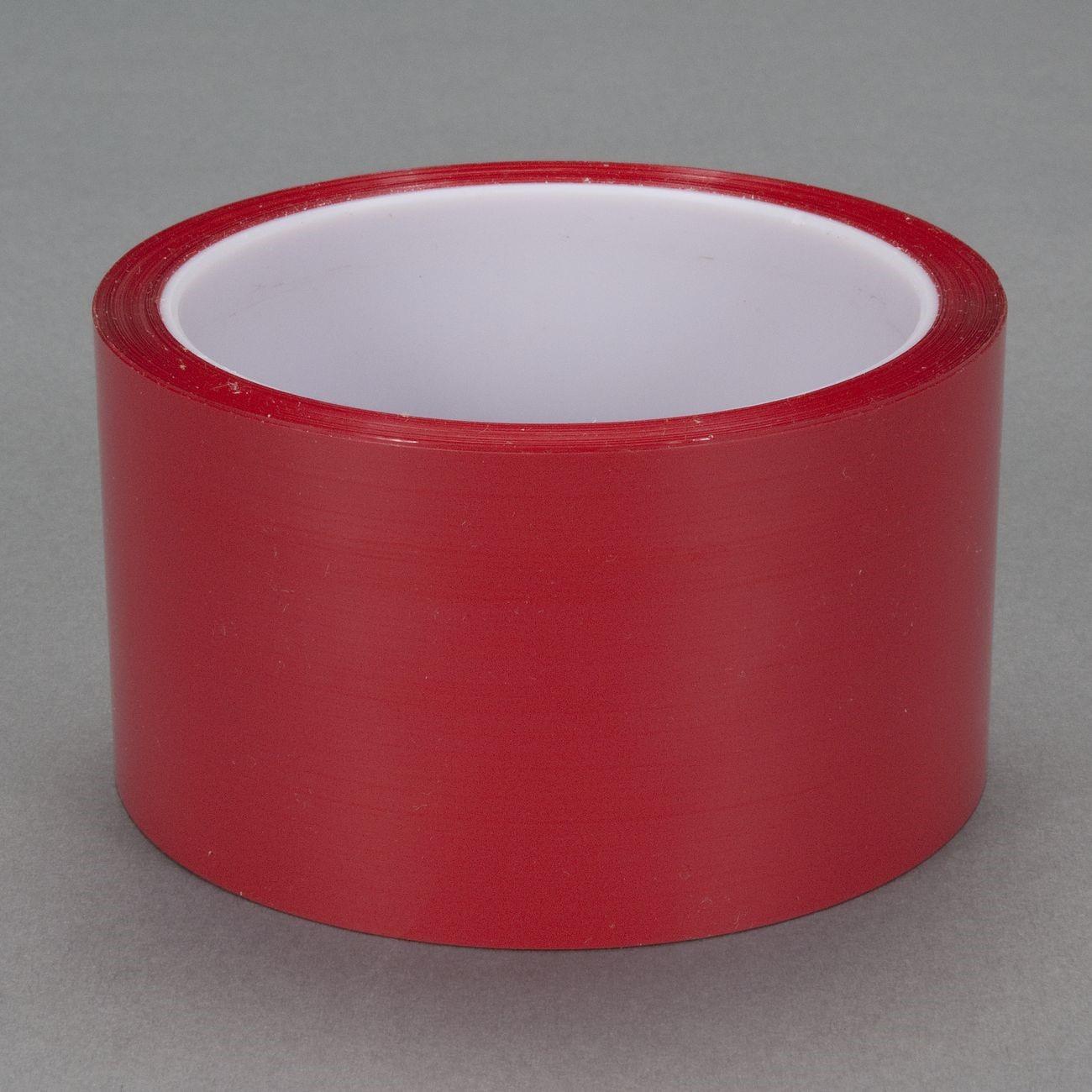 3M 3M 7100054228 Polyester Film Tape 850 Red 3in X 72yd