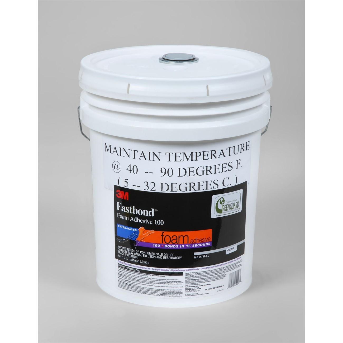 3M 3M 7100005048 Fastbond Foam Adhesive 100NF 5 Gal
