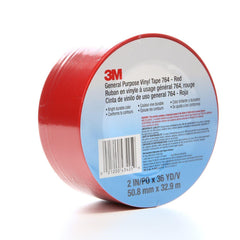 3M 3M 7000042793 Vinyl Tape Red 2in X 36yd 5.0 Mil