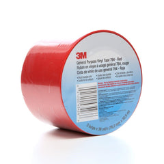 3M 3M 7000123885 Vinyl Tape 764 Red 3 Inches X 36 Yd 5.0 Mil