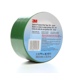 3M 3M 7000028964 Vinyl Tape Green 2in X 36yd 5.0 Mil