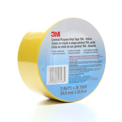 3M 3M 7000028954 Vinyl Tape Yellow 2in X 36yd 5.0 Mil