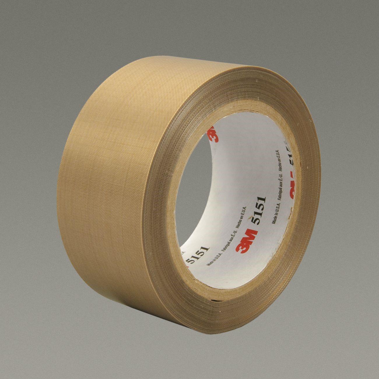 3M 3M 7000001258 Ptfe Glass Cloth Tape 5151 1 in X 36 Yd