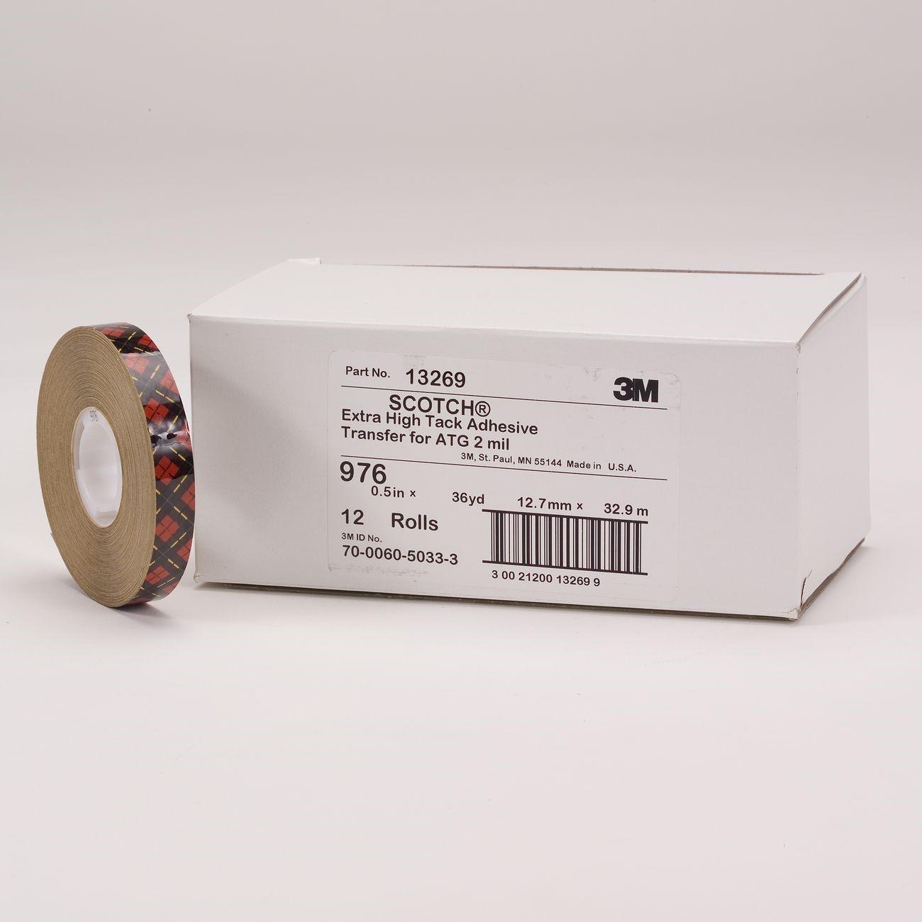 3M 3M 7010373105 Scotch Atg 976 Adhesive Transfer Tape 0.25 in