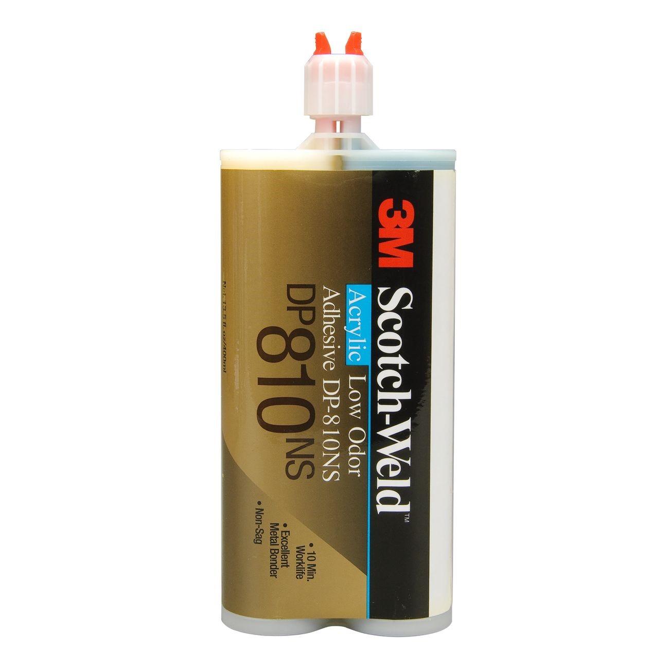 3M 3M 7100069366 Low Odor Acrylic Adhesive DP810NS Tan 400 Ml