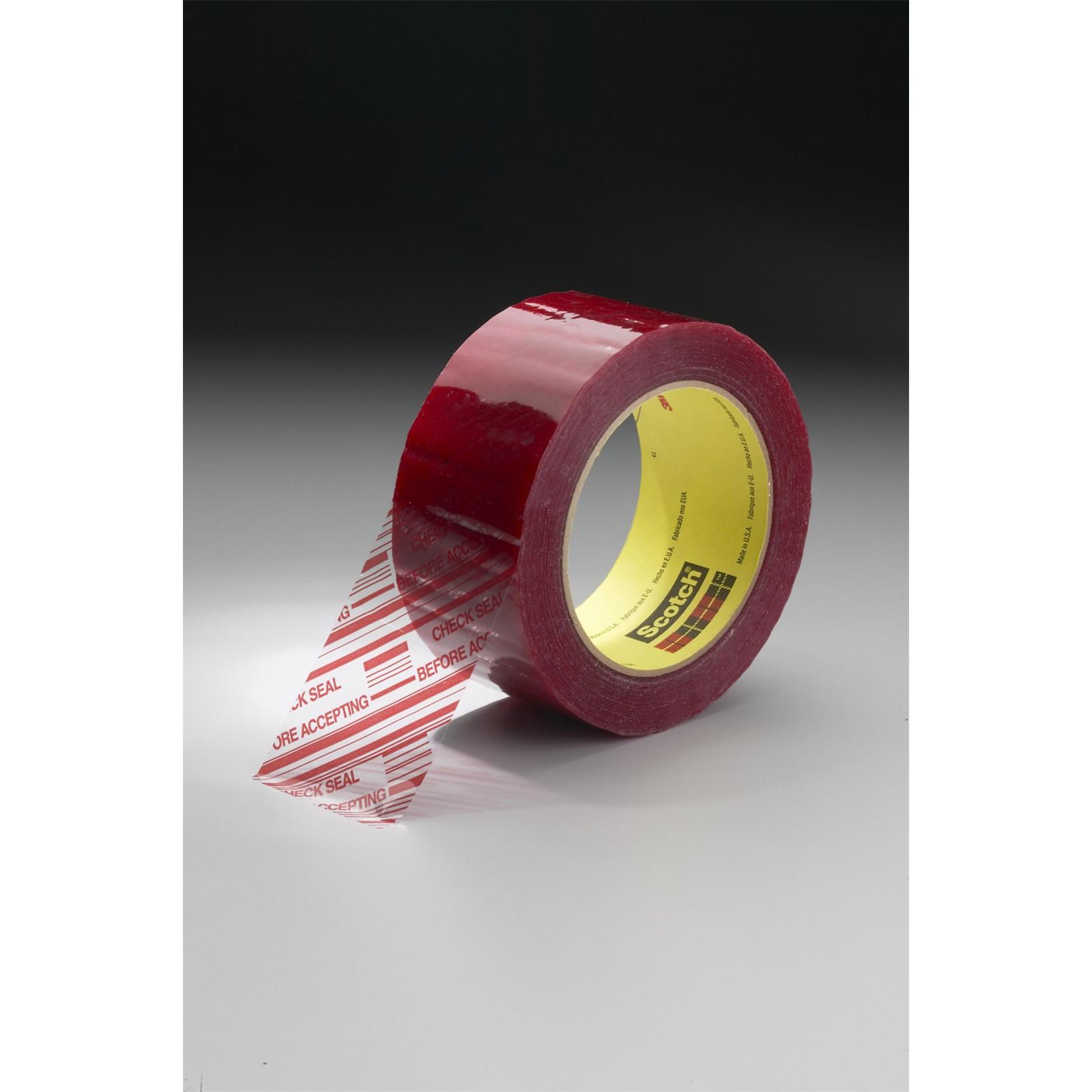 3M 3M 7100023368 Security Message Box Sealing Tape Clear