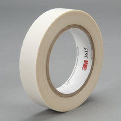 3M 3M 7100054796 Glass Cloth Tape 3615 White 0.75in X 36yd