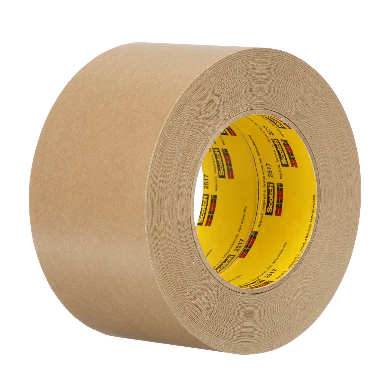 3M 3M 7000088503 Flatback Tape 72mm X 55m 6.5 Mil Medium Brown