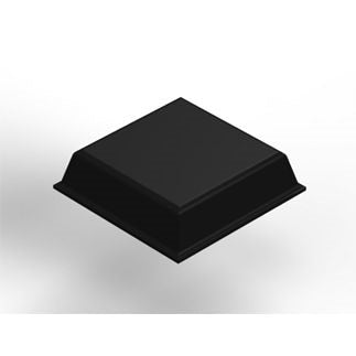 3M 3M 7010296181 Rubber Bumper SJ6146 Black 0.906 in Wide