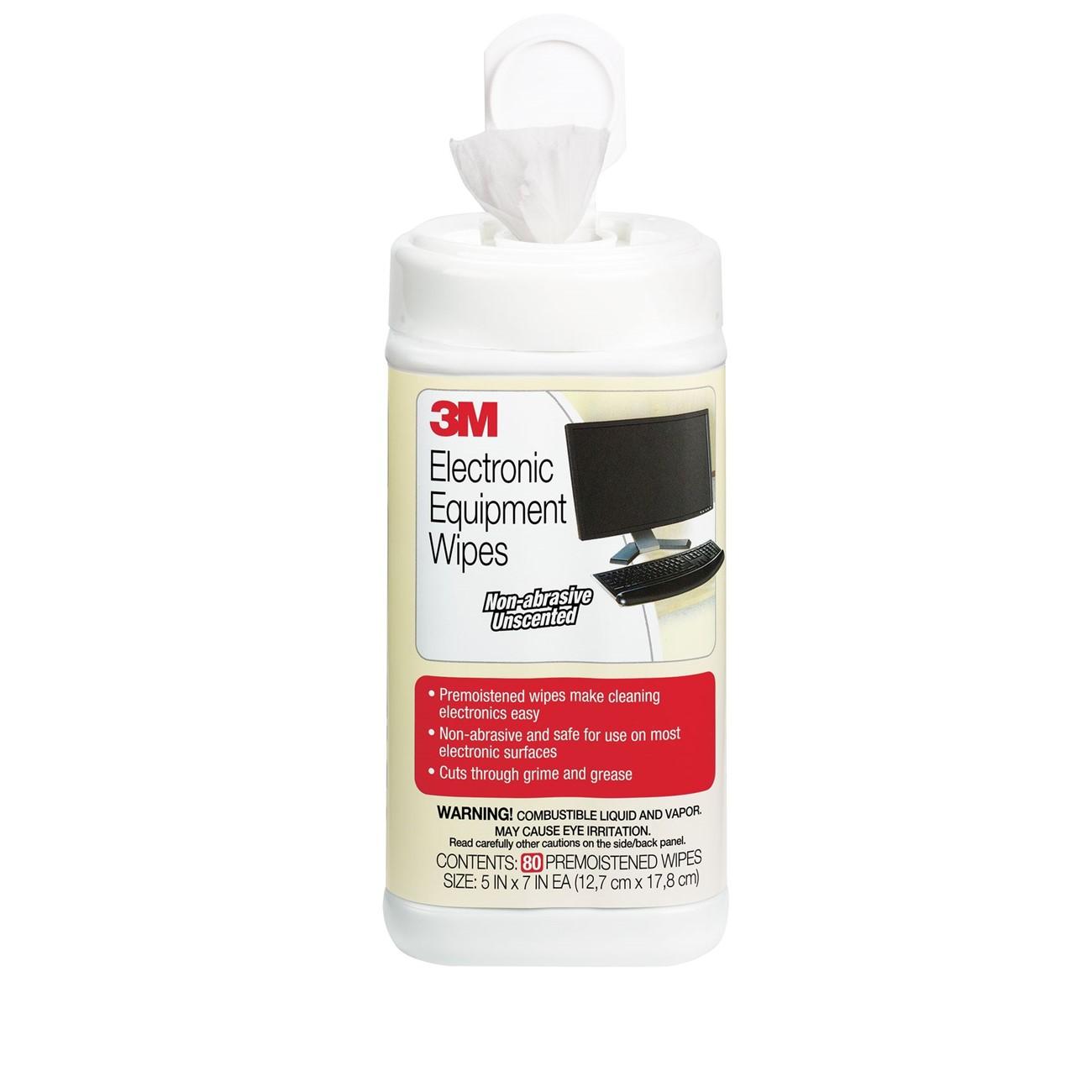 3M 3M 7010371374 Antistatic Wipes Electronic Equipment 80 Count