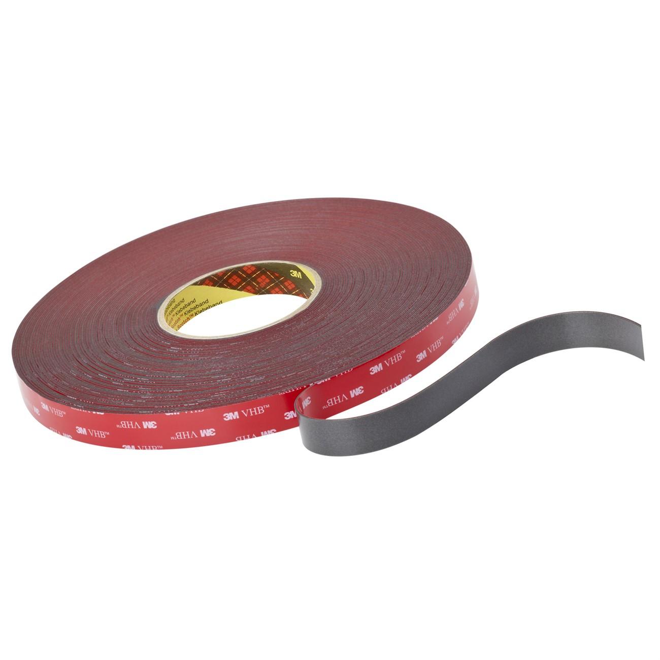 3M 3M 7000123924 Vhb Acrylic Foam Tape 4611 Gray 45 Mil 1x36yd