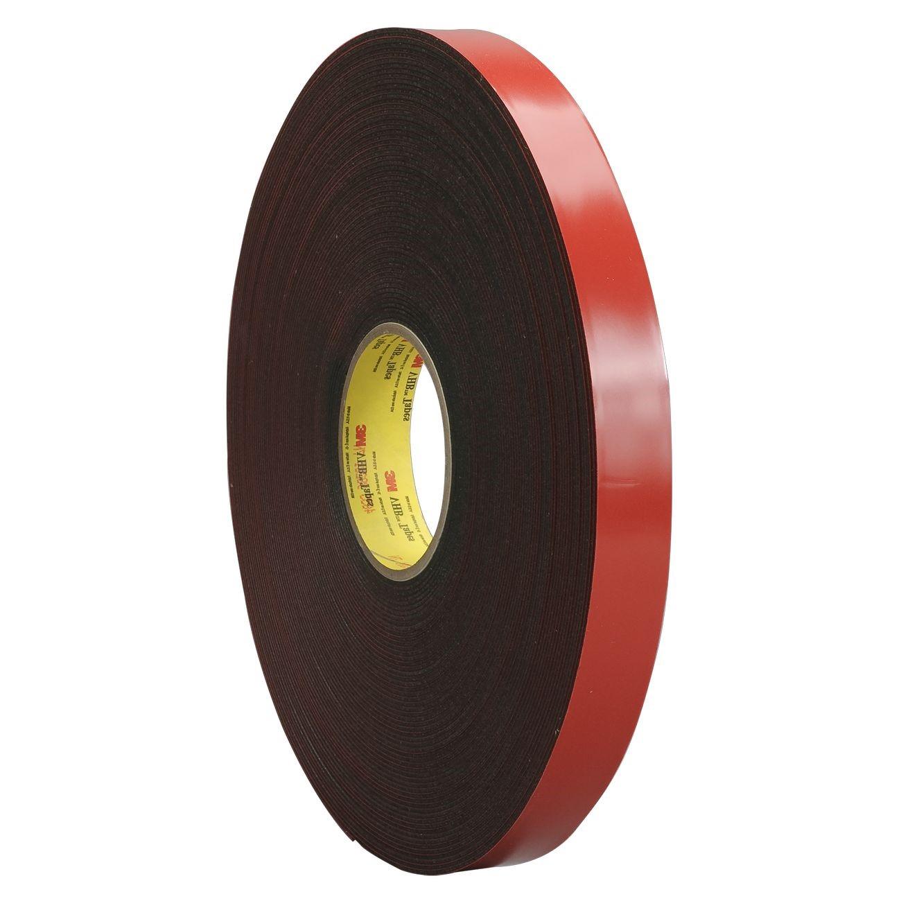 3M 3M 7000123925 Vhb Tape 4655 Gray 1 Inch X 36 Yard 62 Mil