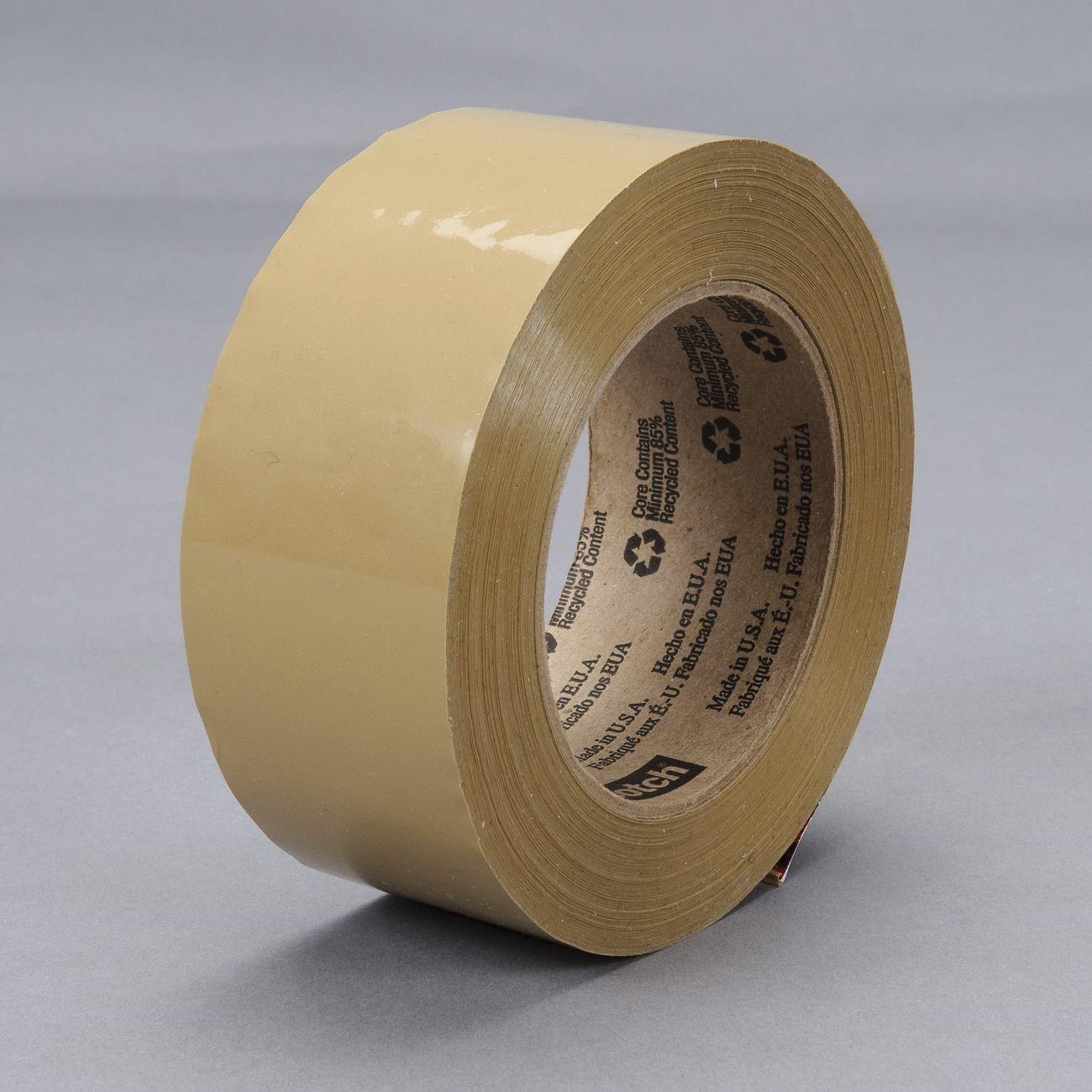 3M 3M 7010372409 Scotch 371 Box Sealing Tape Tan 1.88in