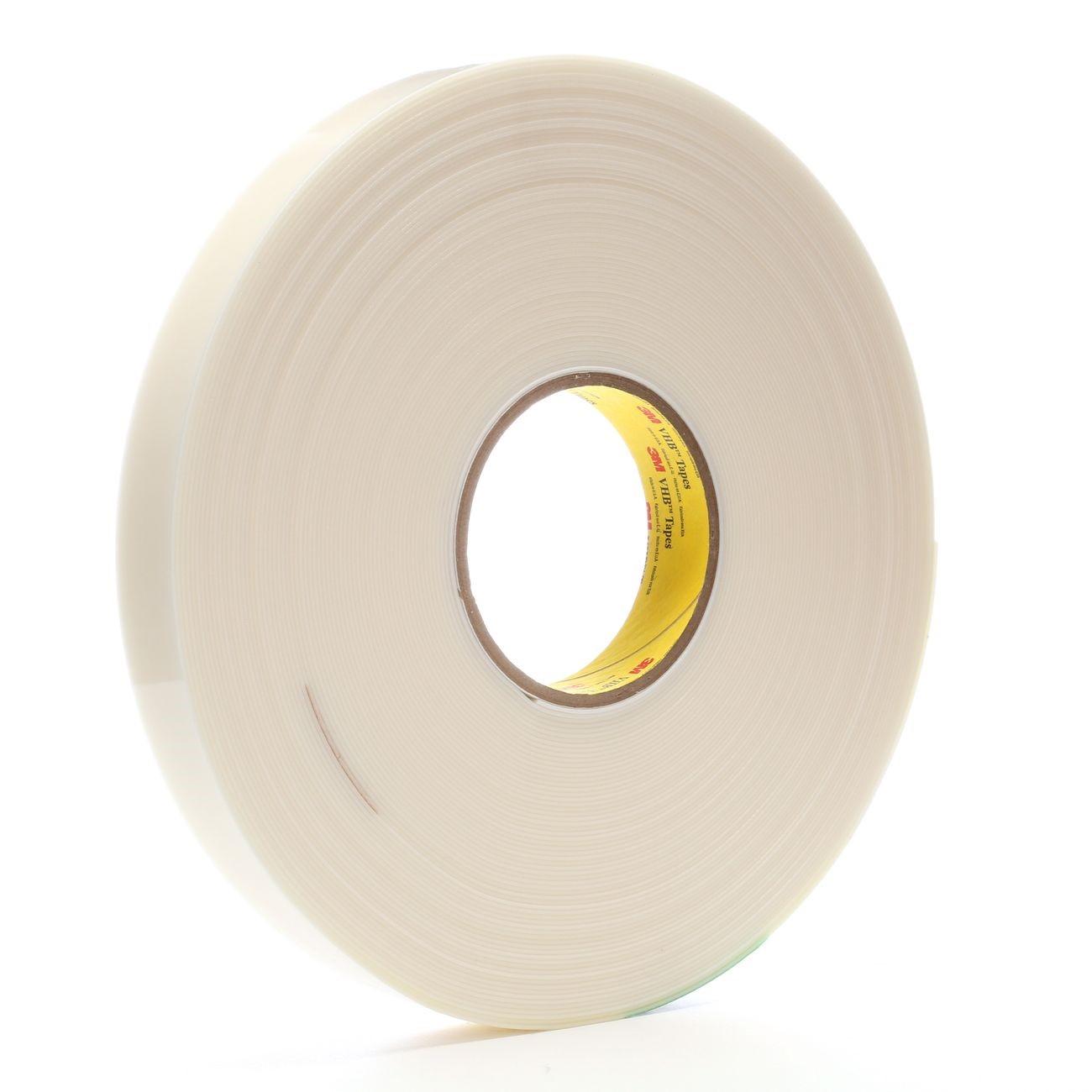 3M 3M 7000048507 Vhb Tape 4951 White 1in X 36yd 45 Mil