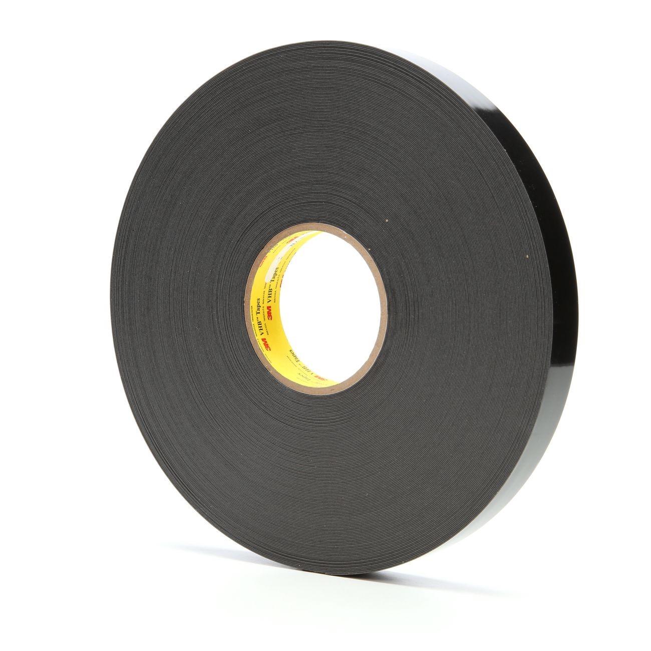 3M 3M 7100112661 Vhb Tape 4929 Black 1in X 72yd 25mil