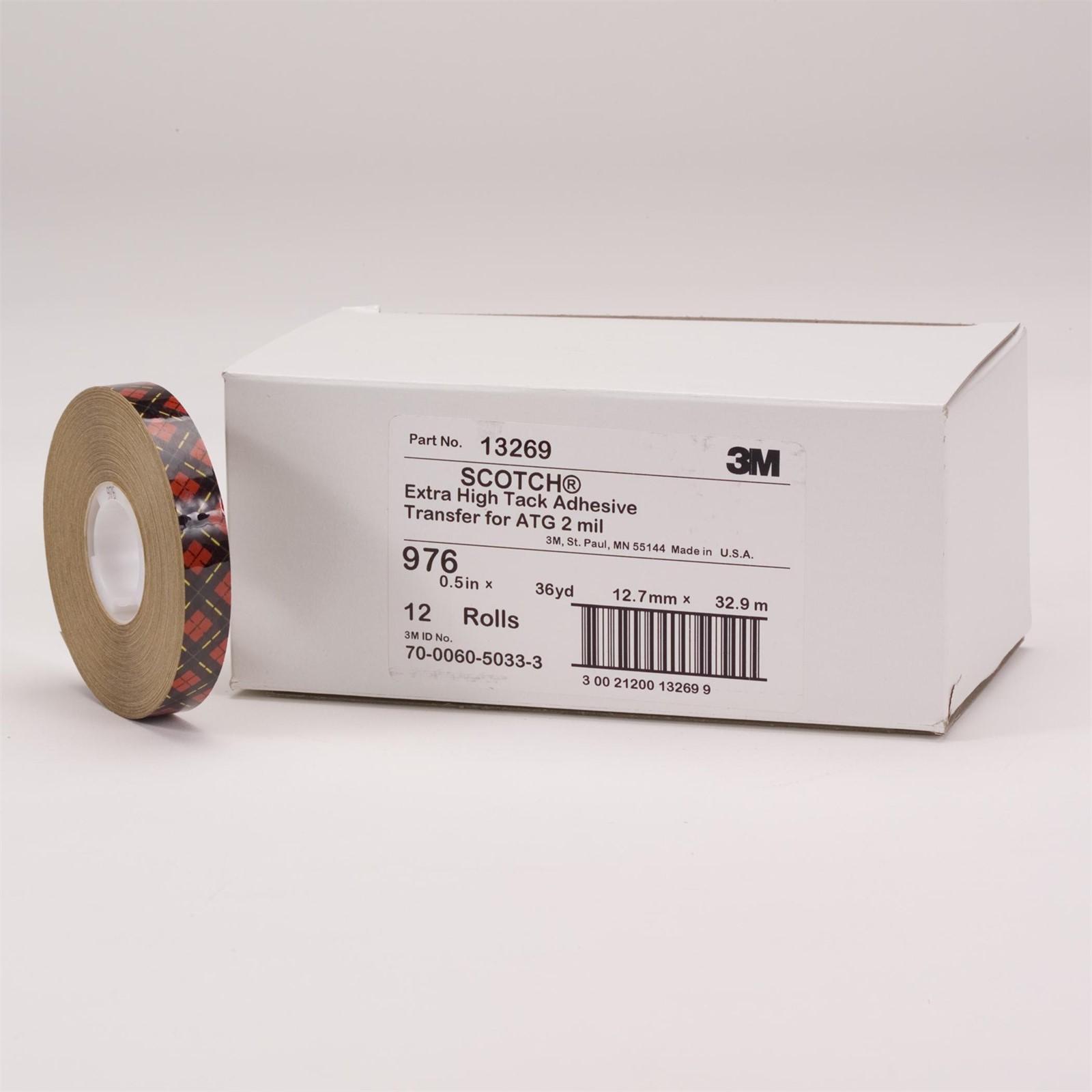 3M 3M 7000028883 Atg Adhesive Transfer Tape 0.25in X 36yd 2mil