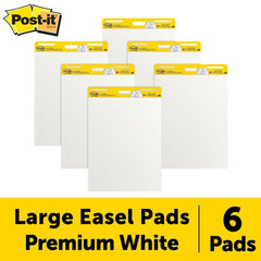 3M 3M 7000052624 Post-it Easel Pad 25x30 Inches White 30 Sheets