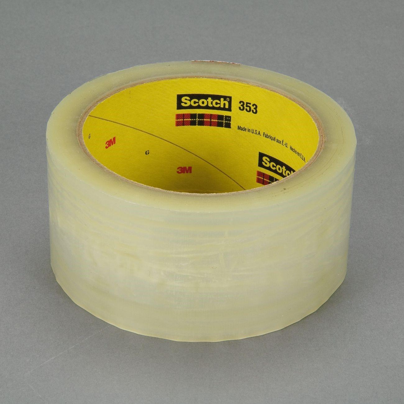 3M 3M 7000123622 Scotch 353 Transparent Sealing Tape