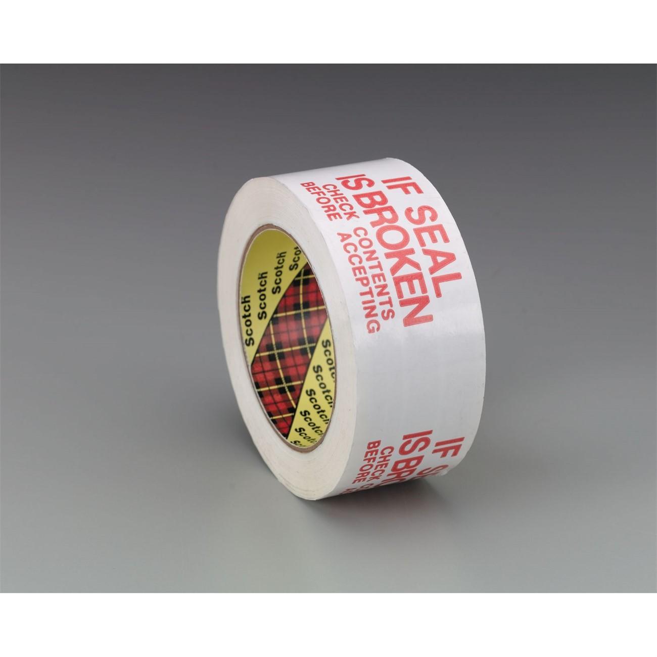 3M 3M 7010373665 Scotch 3771 Printed Message Sealing Tape