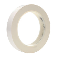 3M 3M 7010334662 Vinyl Tape 471 White 1/2in X 300yd 5.2 Mil