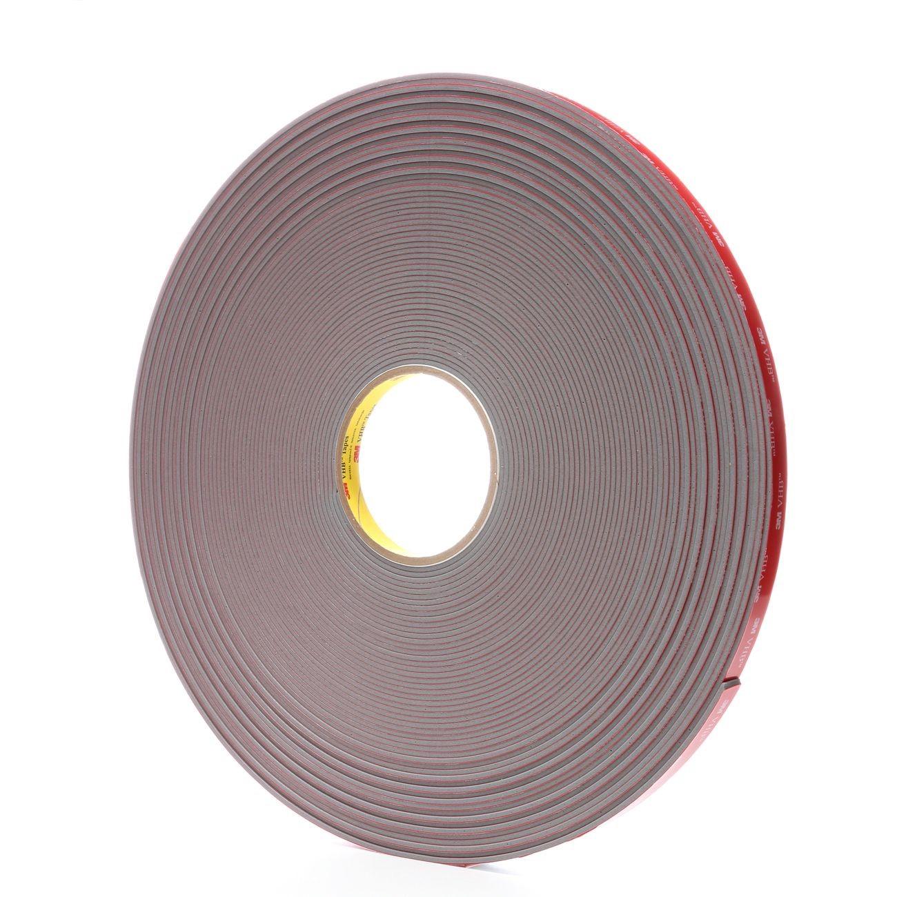 3M 3M 7000028996 Vhb Tape 4991 Gray 0.5in X 36yd 91 Mil