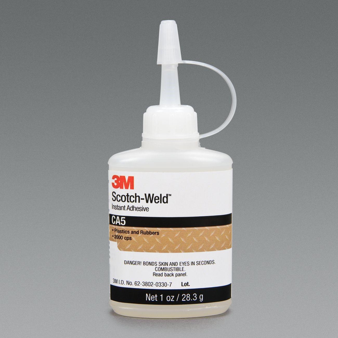 3M 3M 7000046524 Instant Adhesive CA5 Clear 1 Fl Oz
