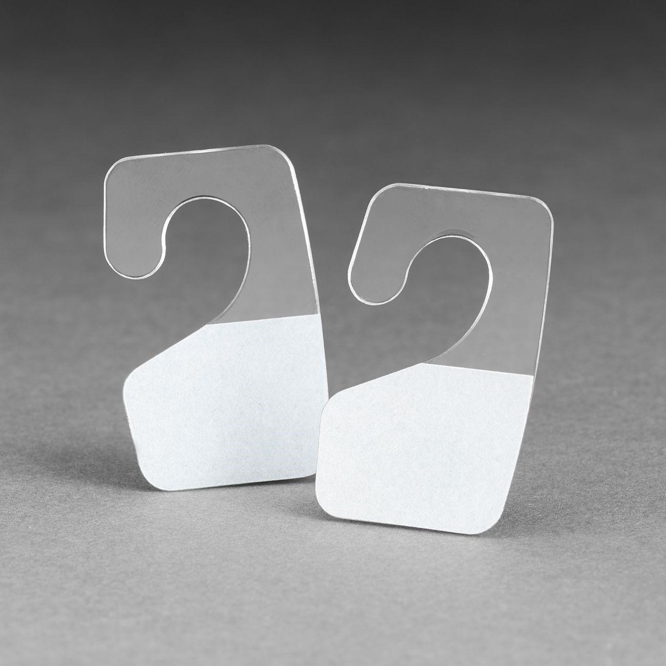 3M 3M 7000052030 Clear Polyester Hang Tab Retail Display