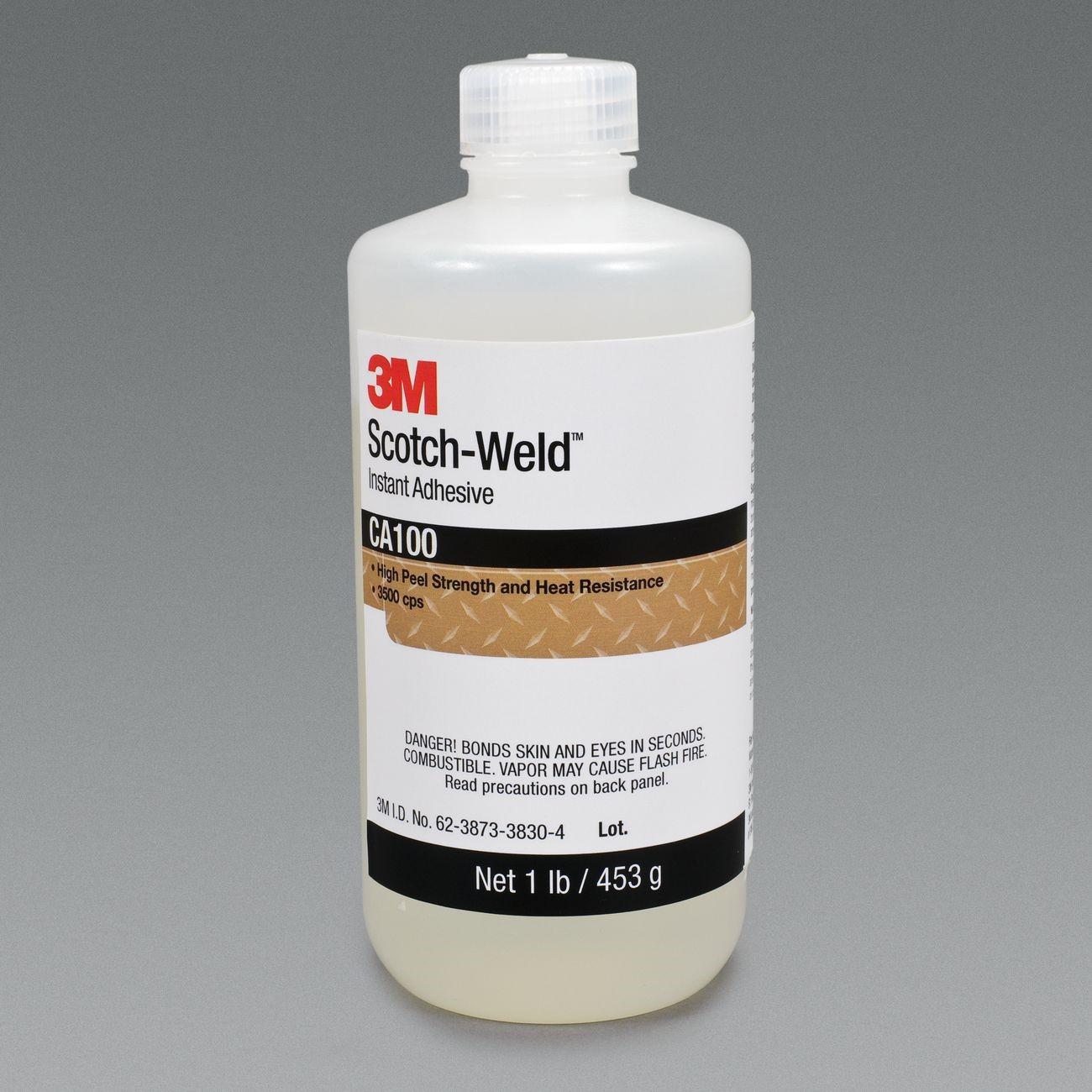 3M 3M 7000000901 Instant Adhesive CA100 Clear 1 Pound