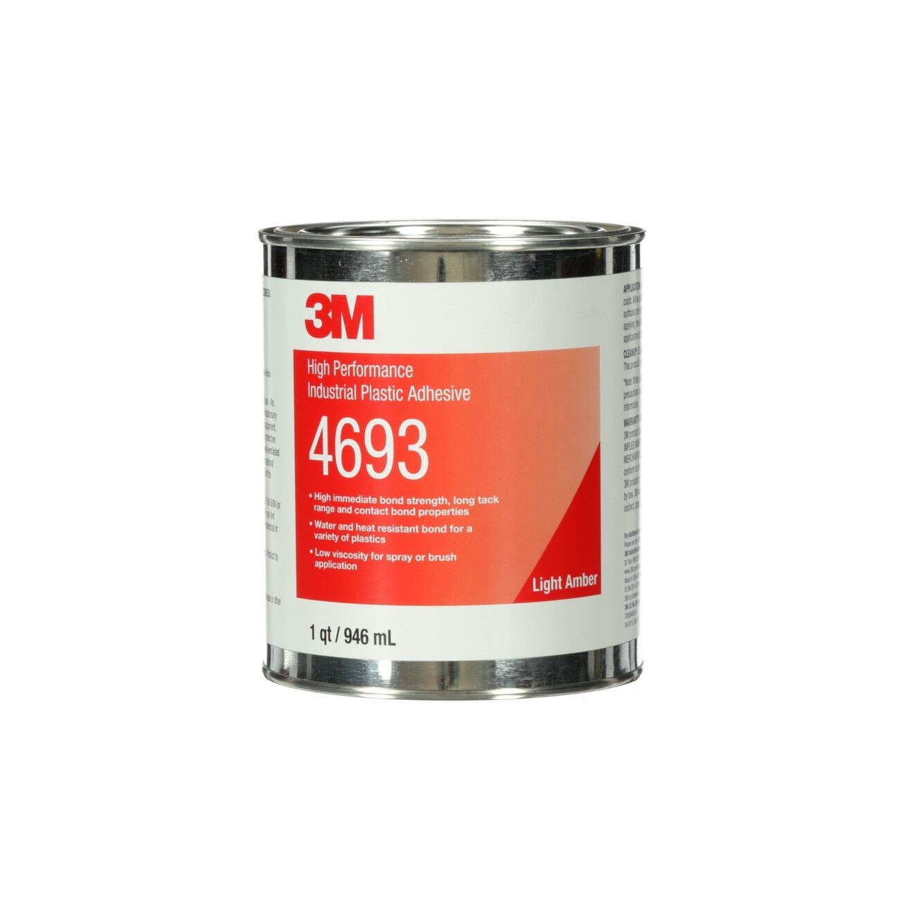 3M 3M 7000046574 Industrial Plastic Adhesive 1 Qt