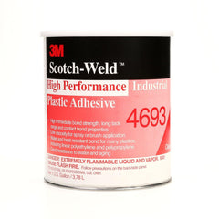 3M 3M 7000046575 Industrial Plastic Adhesive 1 Gal Light Amber