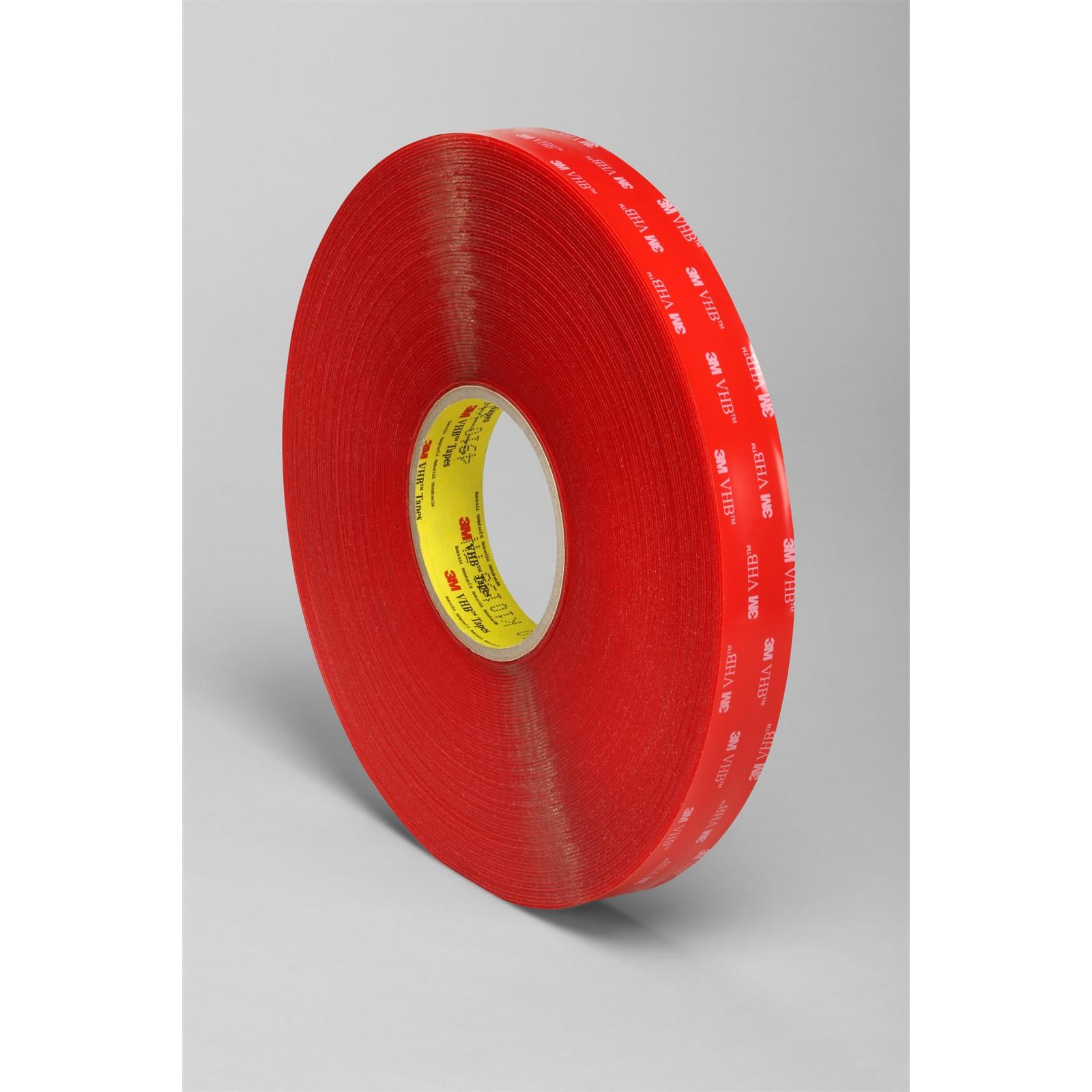 3M 3M 7000036200 Vhb Tape 4910 Clear 1 in X 36 Yd 40 Mil