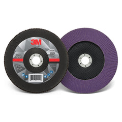 3M 3M 7100178090 Flap Disc 769F 120 Grit 7 Inch Type 27