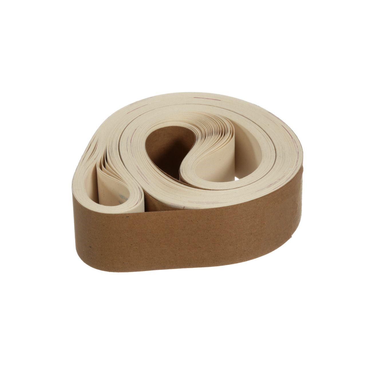 3M 3M 7100185200 Uncoated Cloth Belt 36x2 Inch Non-abrasive