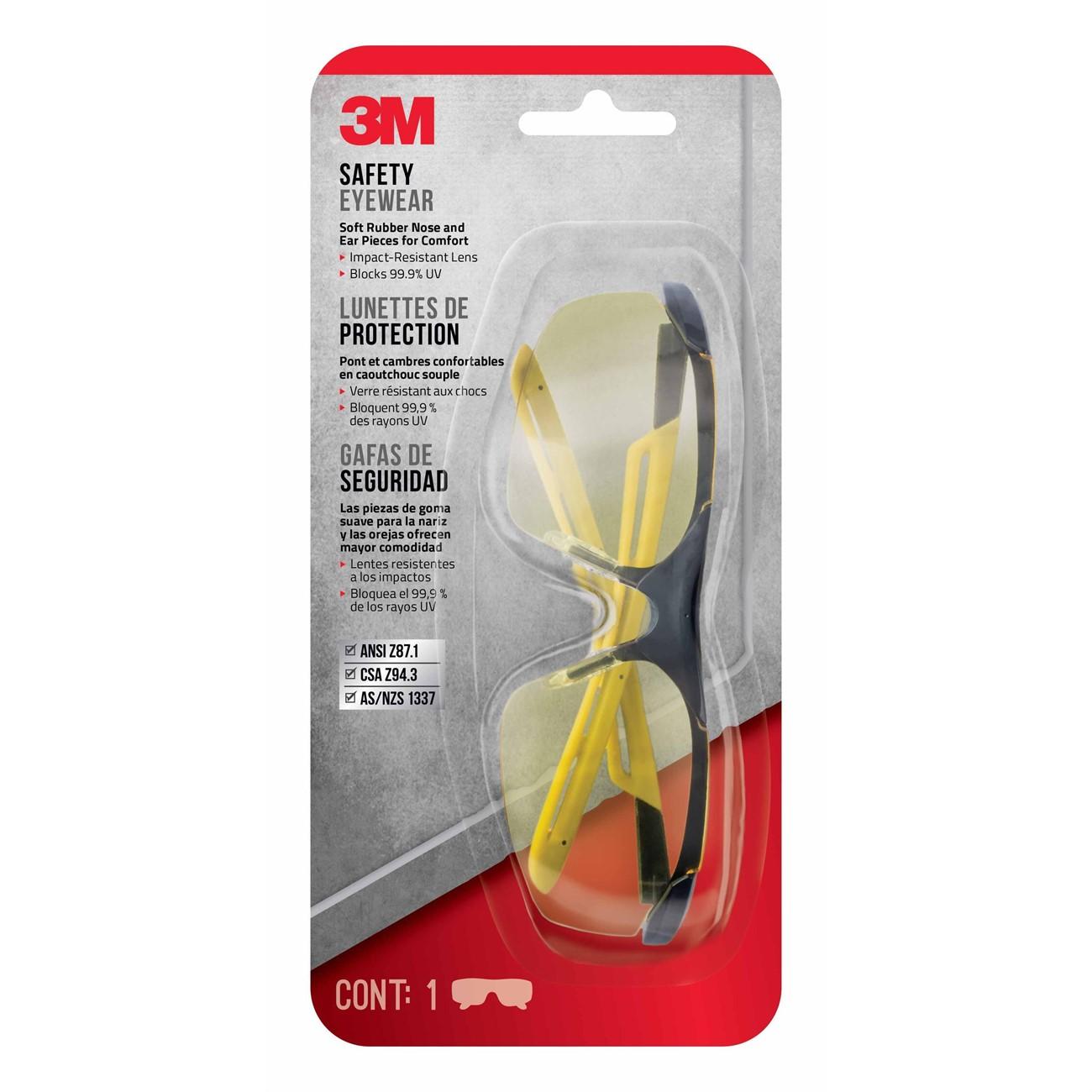 3M 3M 7100158607 Safety Glasses Anti-scratch Uv Ansi Z87.1